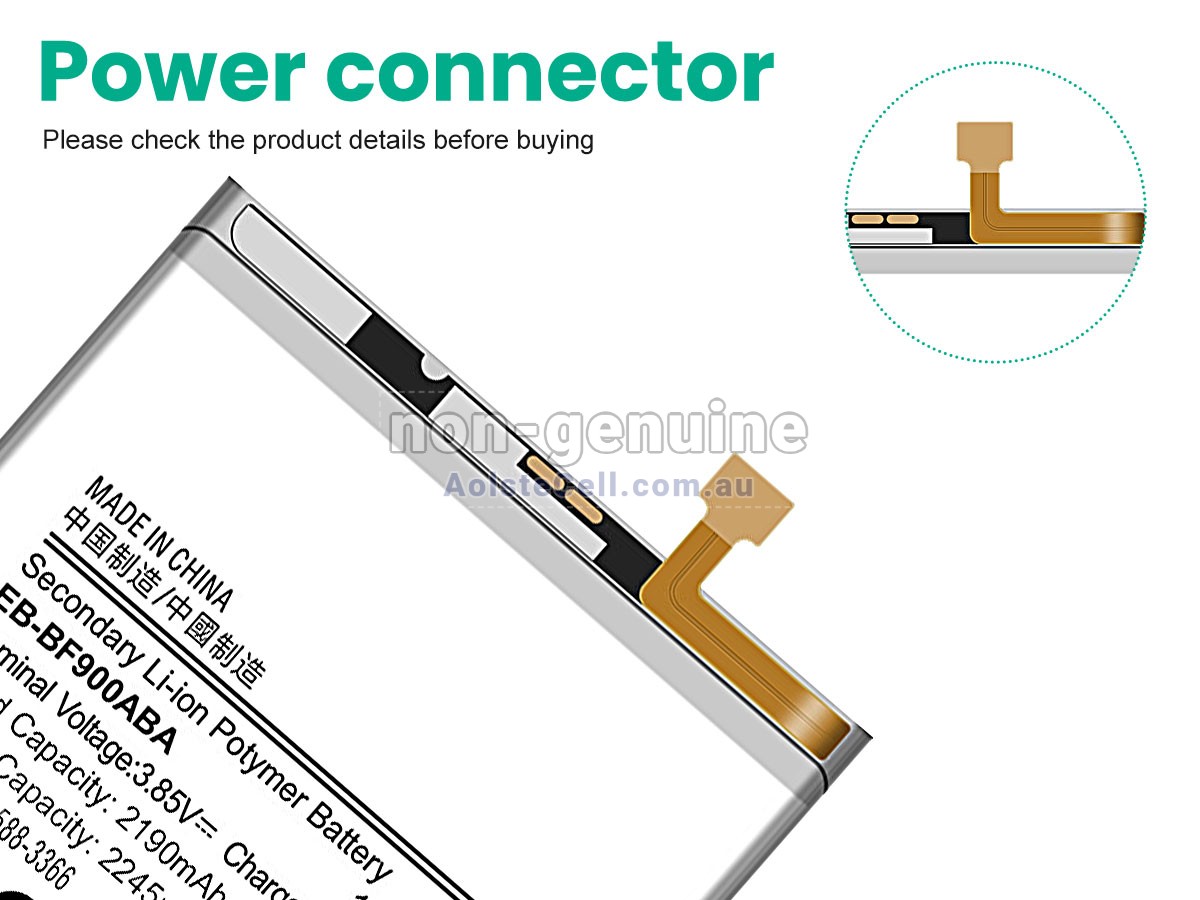 Replacement Samsung EB-BF900ABA battery