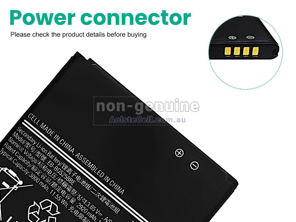 Replacement Samsung EB-BG525BBE battery