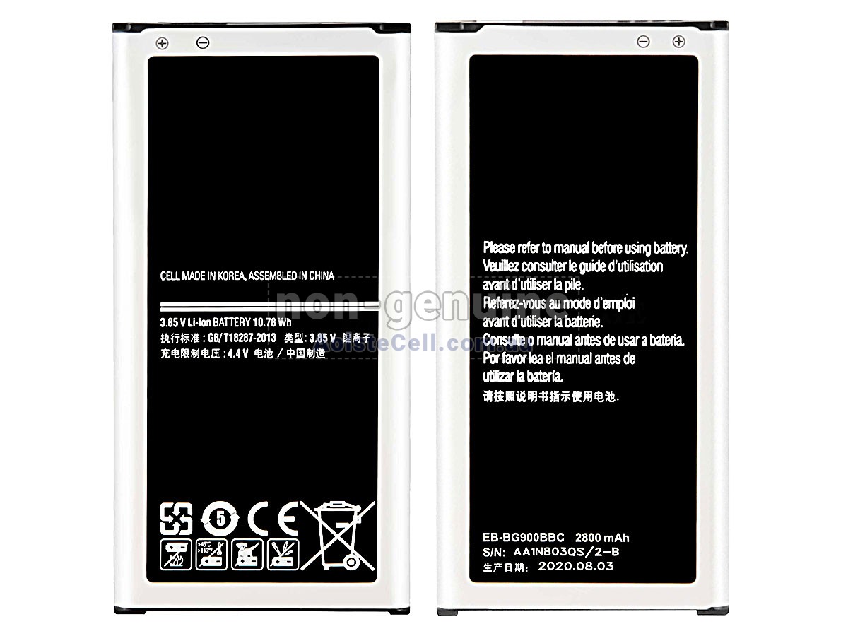 Replacement Samsung EB-BG900BBC battery