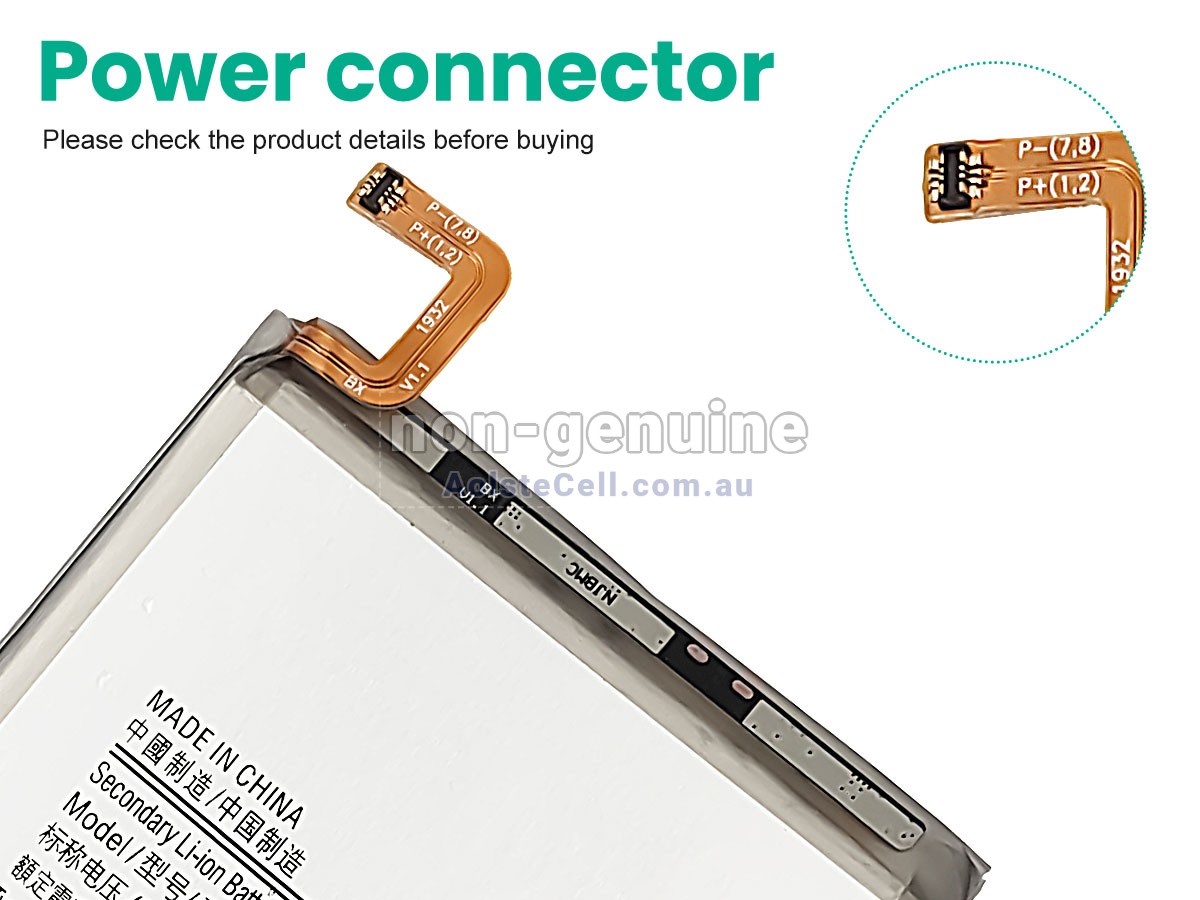 Replacement Samsung EB-BG977ABU battery