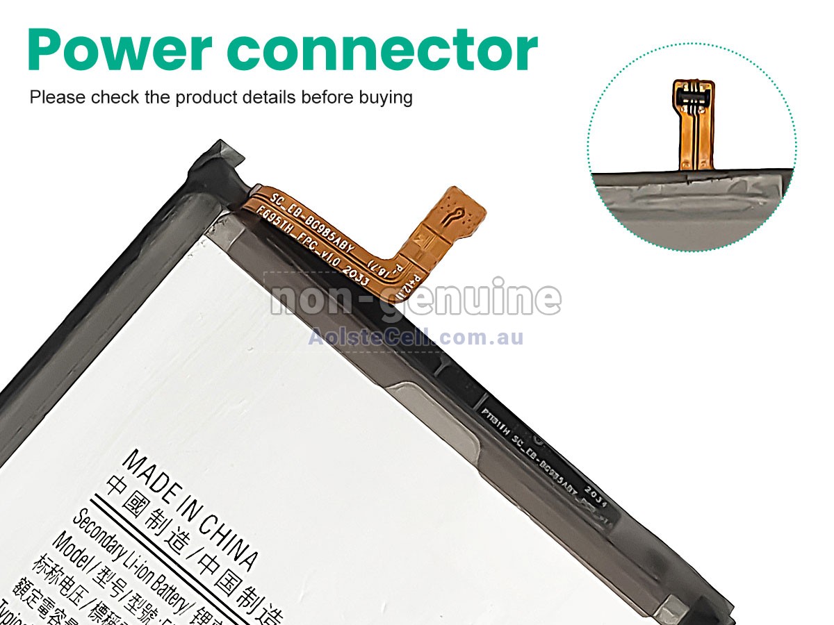 Replacement Samsung EB-BG985ABY battery