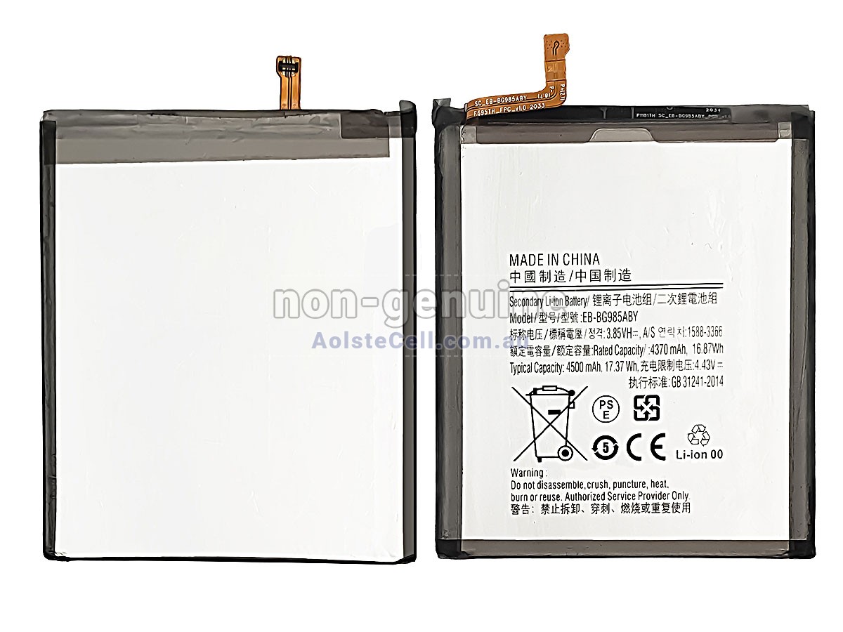 Replacement Samsung EB-BG985ABY battery