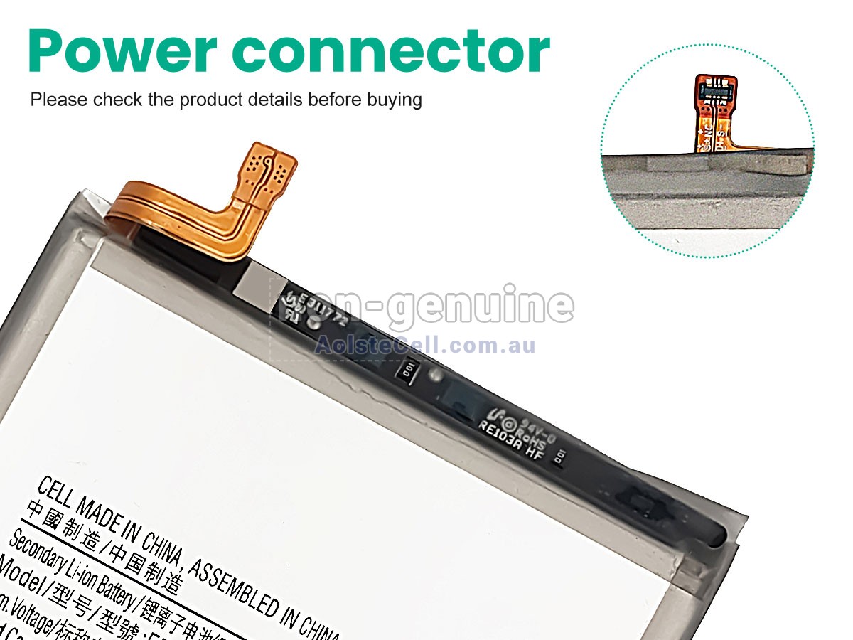 Replacement Samsung GALAXY S21 ULTRA 5G SM-G998U battery