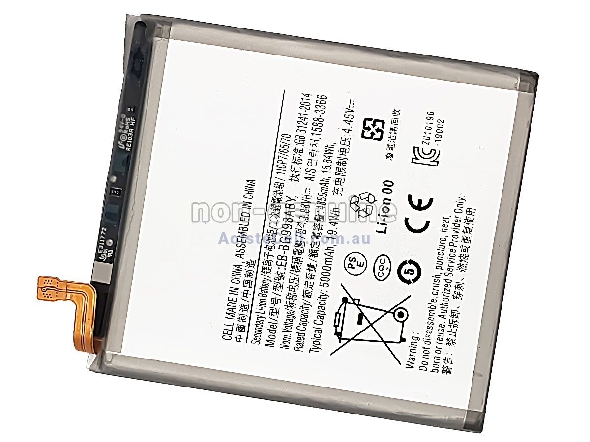 Replacement Samsung GALAXY S21 ULTRA 5G SM-G998U battery