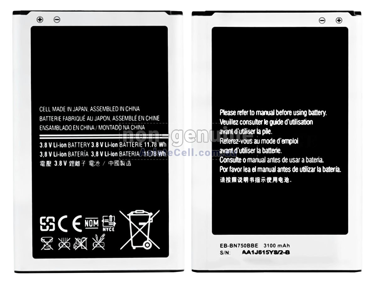 Replacement Samsung EB-BN750BBC battery
