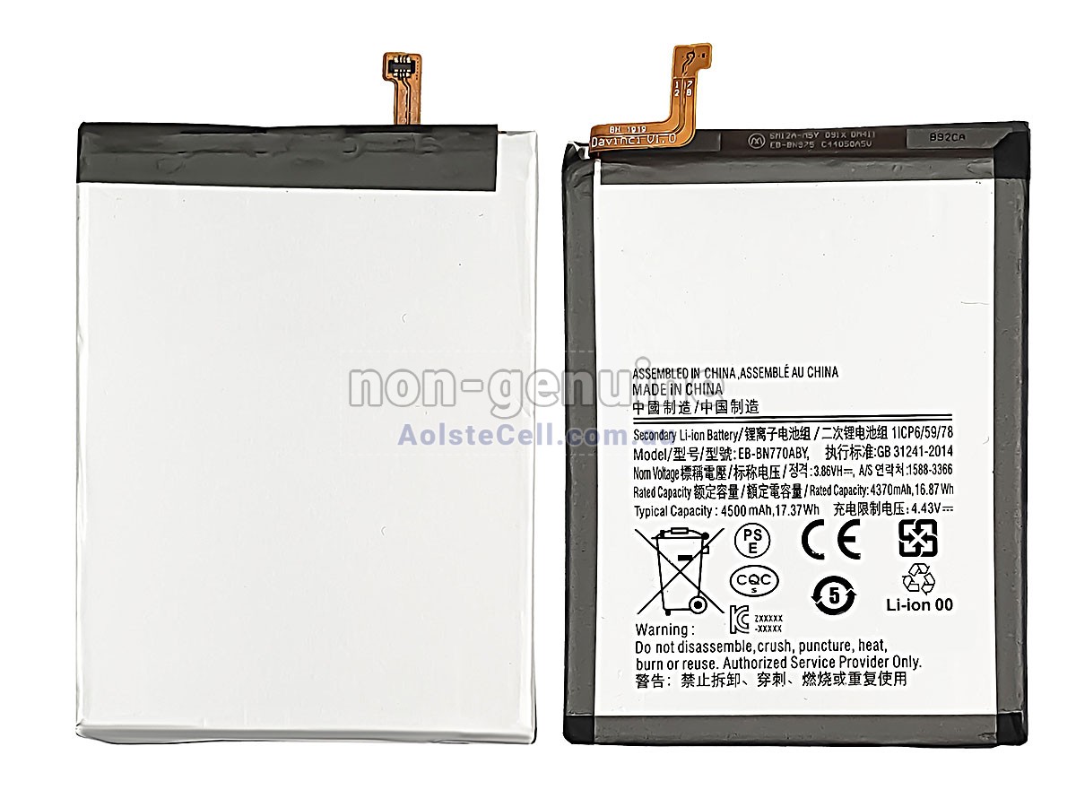 Replacement Samsung EB-BN770ABY battery