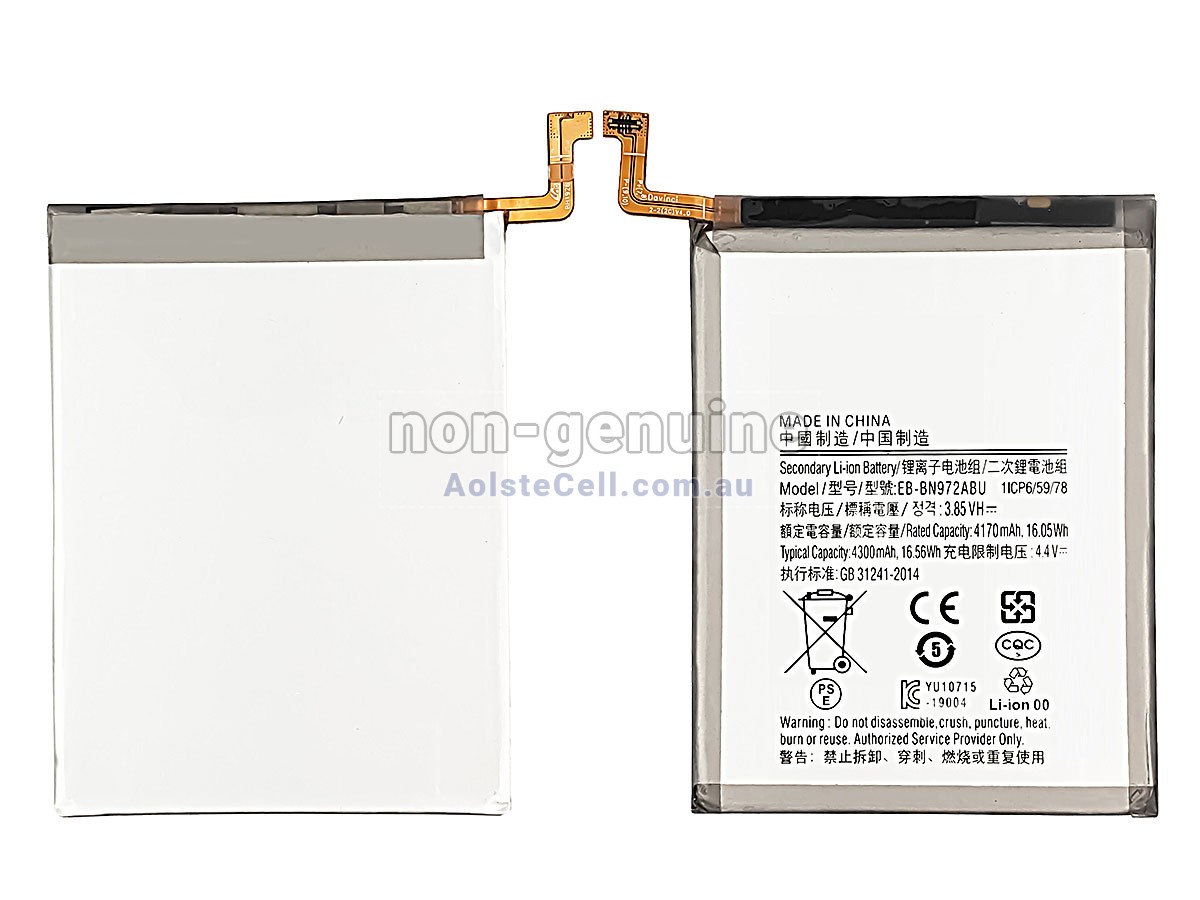 Replacement Samsung EB-BN972ABU battery