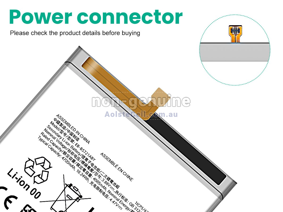 Replacement Samsung GALAXY S24 FE 5G battery