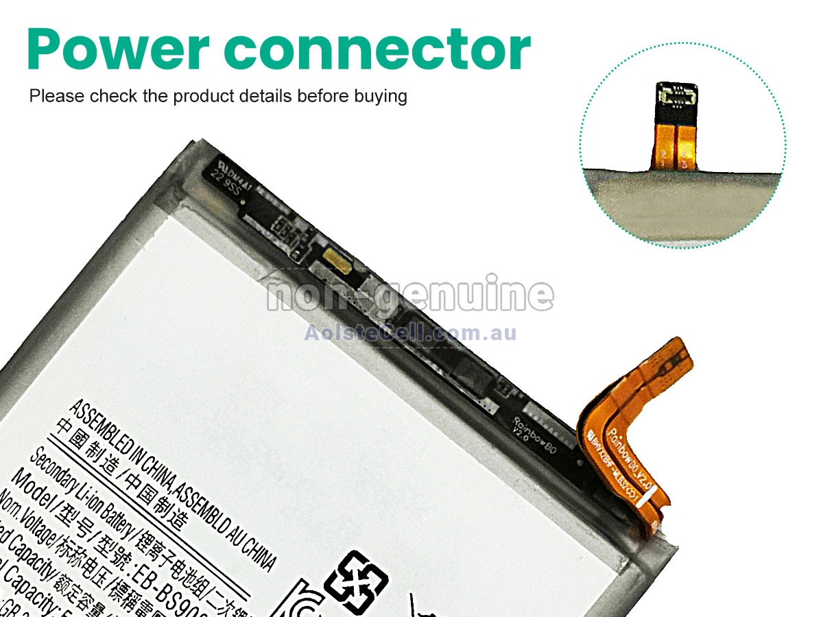 Replacement Samsung GALAXY S22 ULTRA 5 battery