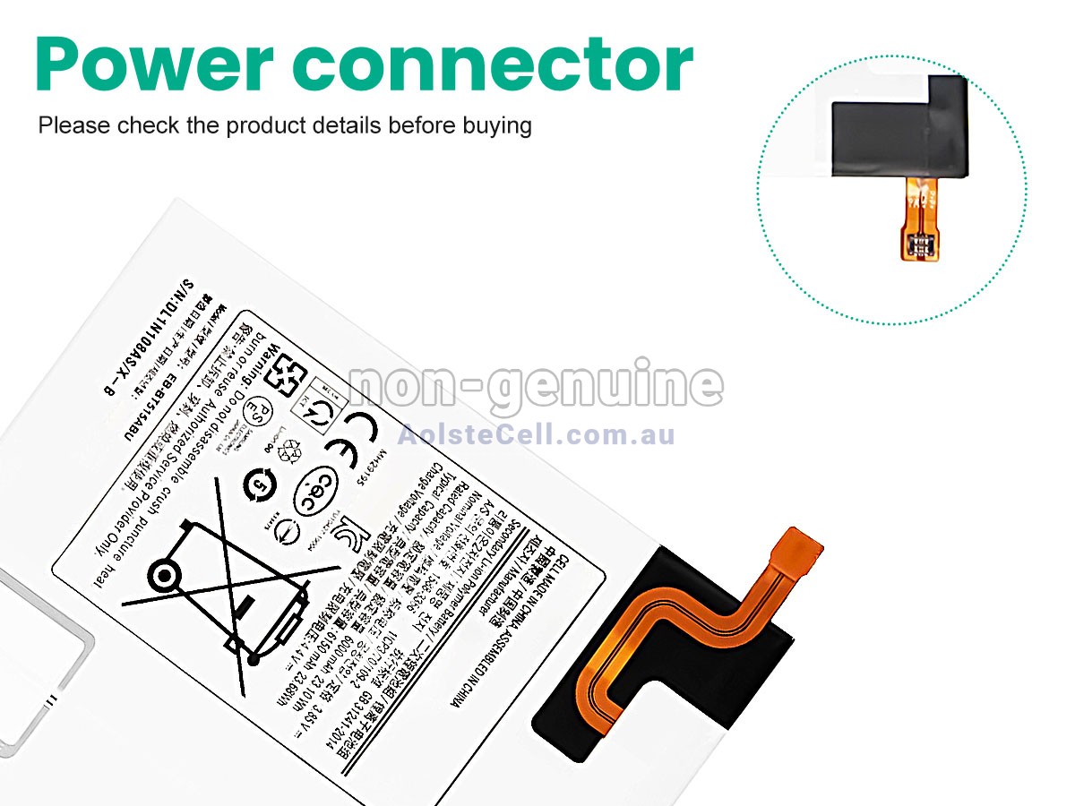 Replacement Samsung EB-BT515ABU battery