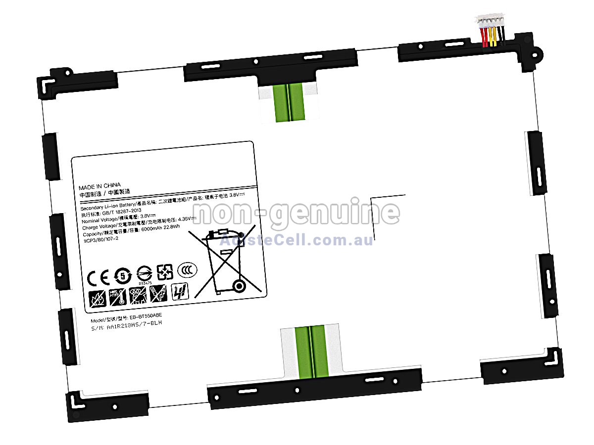 Replacement Samsung EB-BT550ABA battery