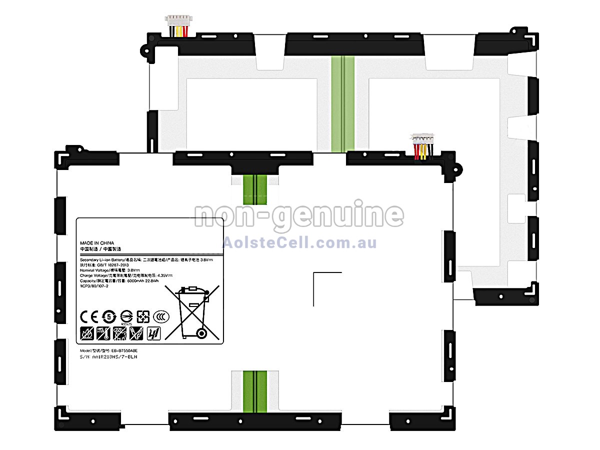 Replacement Samsung EB-BT550ABA battery