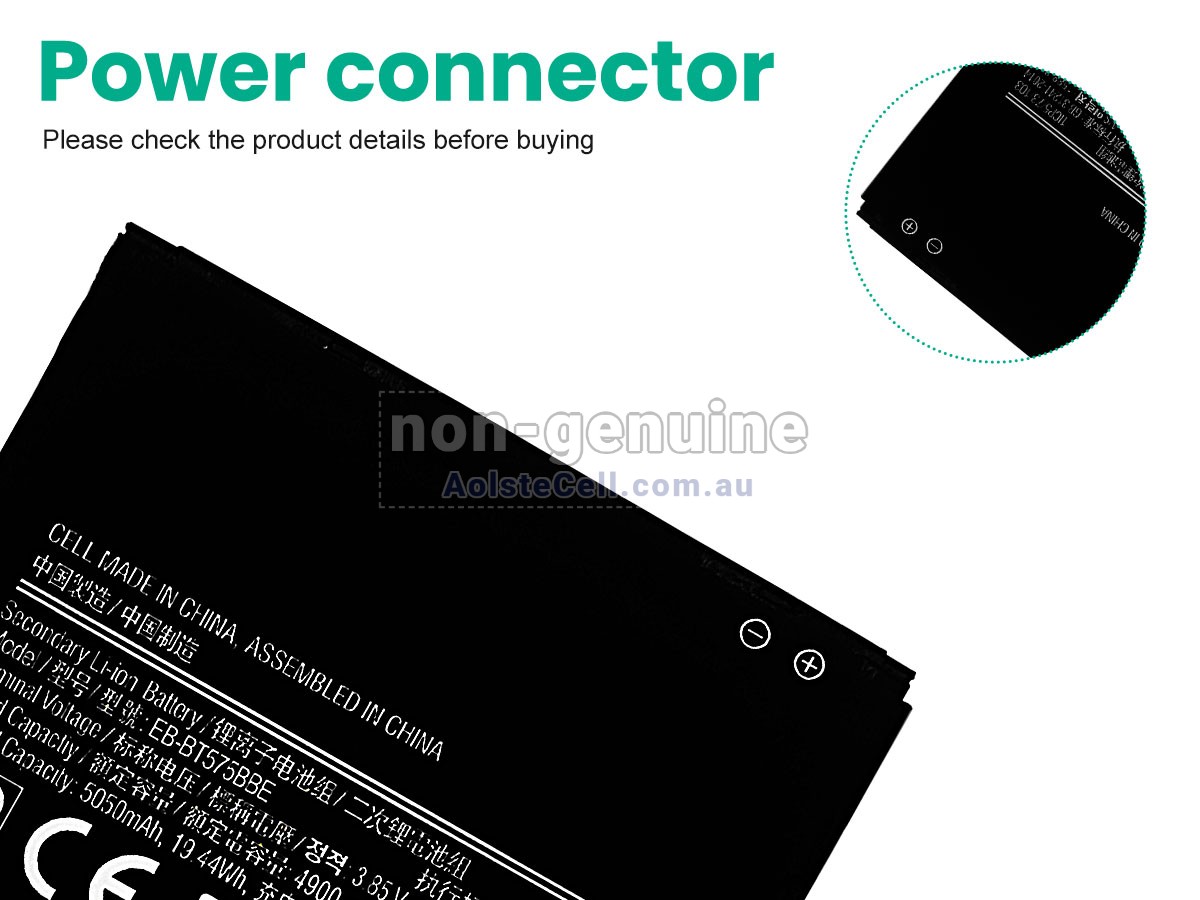 Replacement Samsung SM-T570 battery