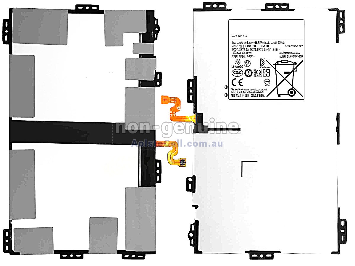 Replacement Samsung SM-T835 battery