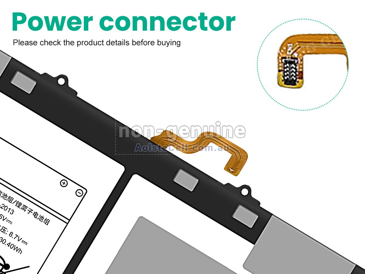 Replacement Samsung Galaxy Book 10.6 SM-W620 battery