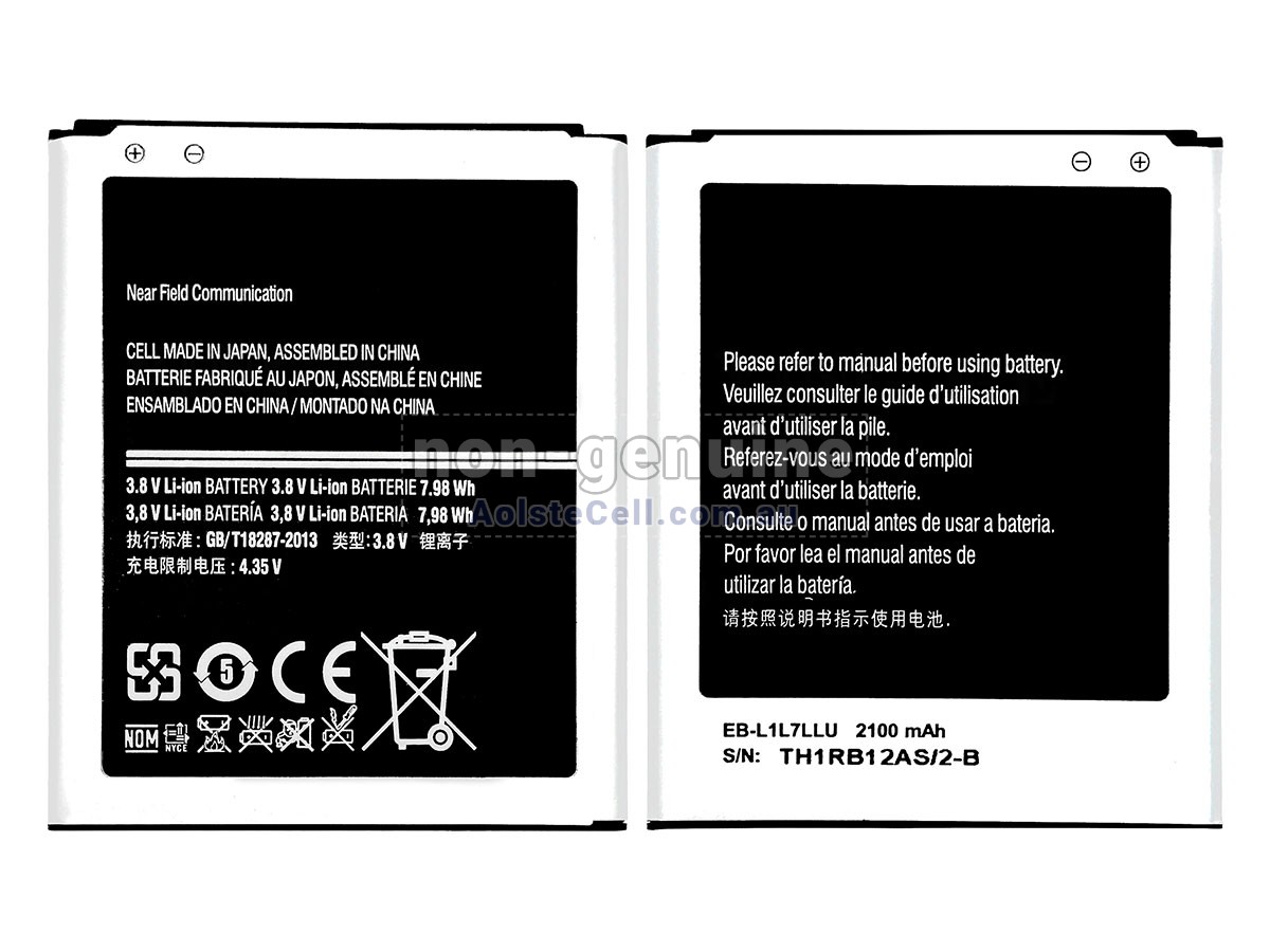 Replacement Samsung EB-L1L7LLU battery