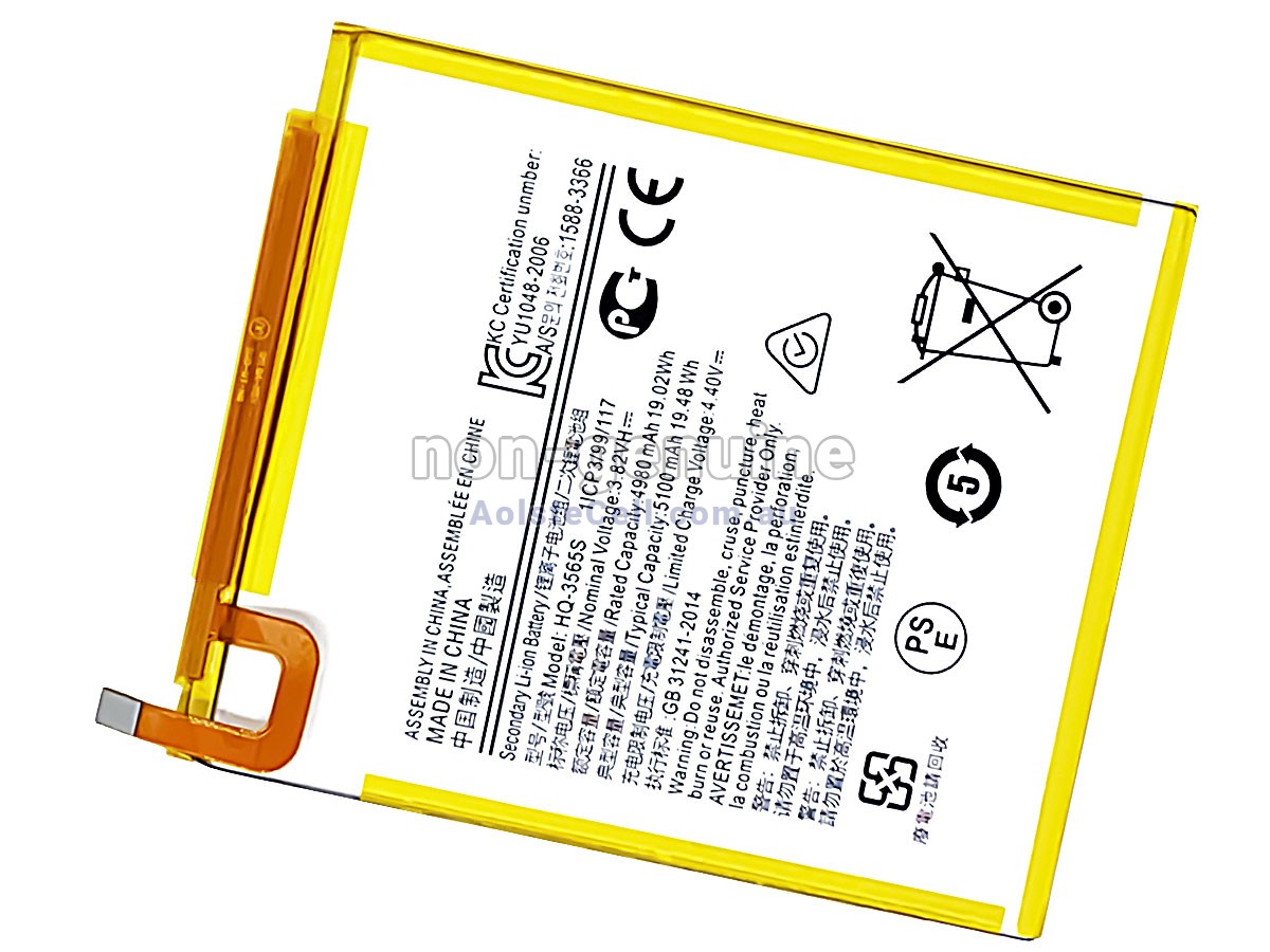 Replacement Samsung Galaxy TAB A7 LITE battery