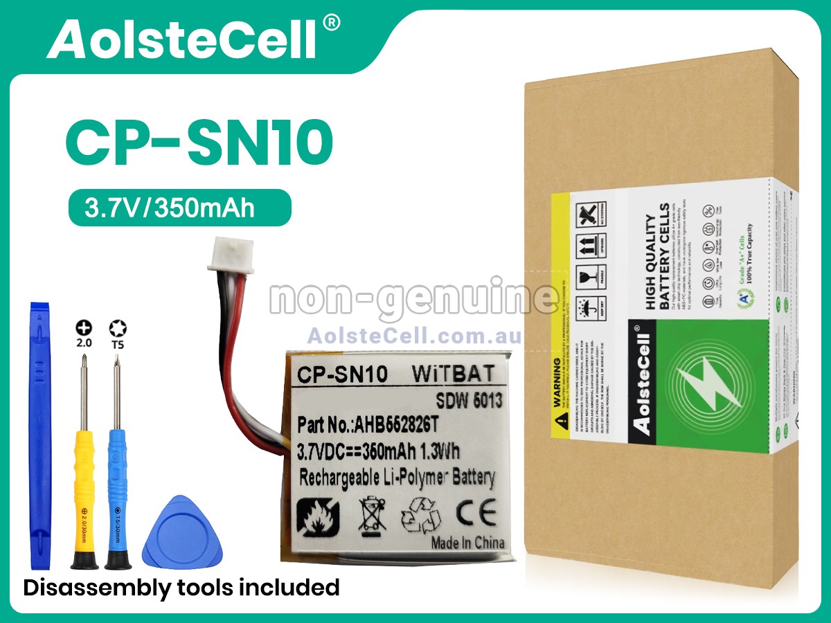 Replacement Sennheiser AHB552826TPC-2 battery