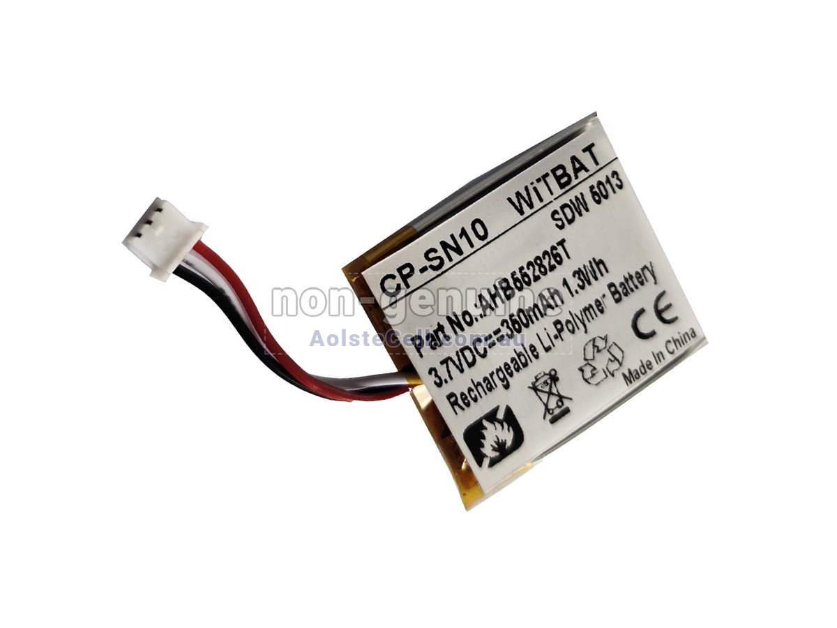 Replacement Sennheiser AHB552826TPC-2 battery