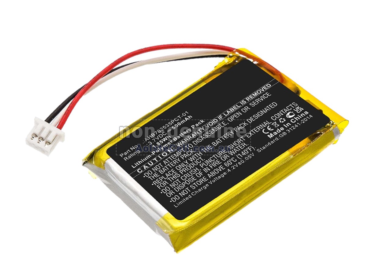 Replacement Sennheiser AHB702535PCT-01 battery