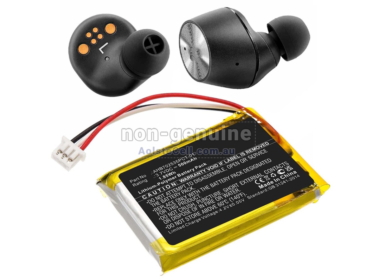 Replacement Sennheiser AHB702535PCT-01 battery