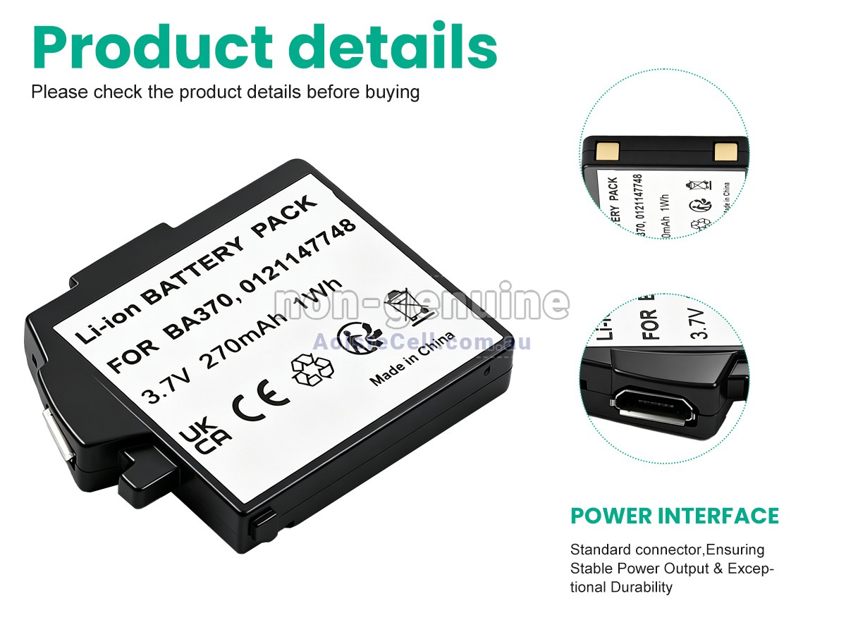 Replacement Sennheiser 450 TRAVEL battery
