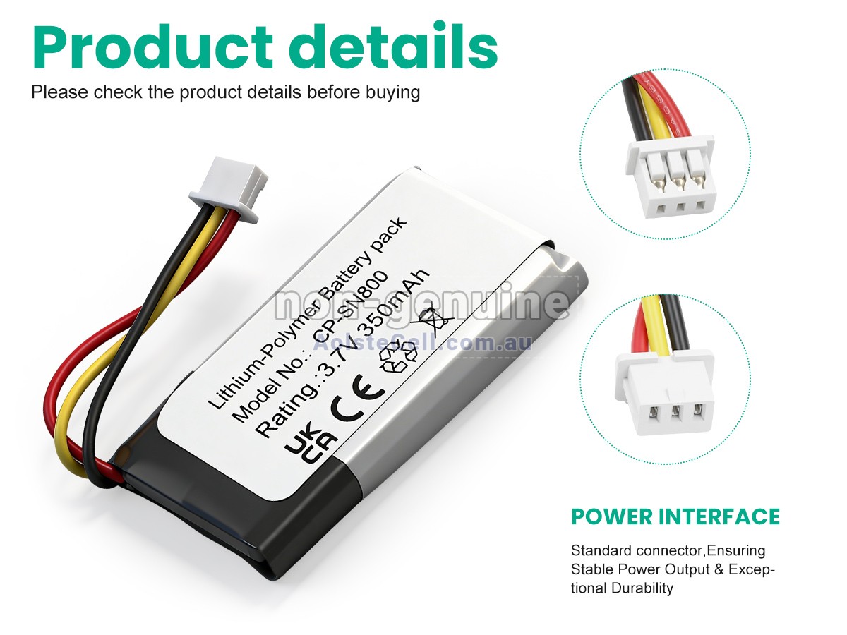 Replacement Sennheiser AHB571935PCT-03 battery