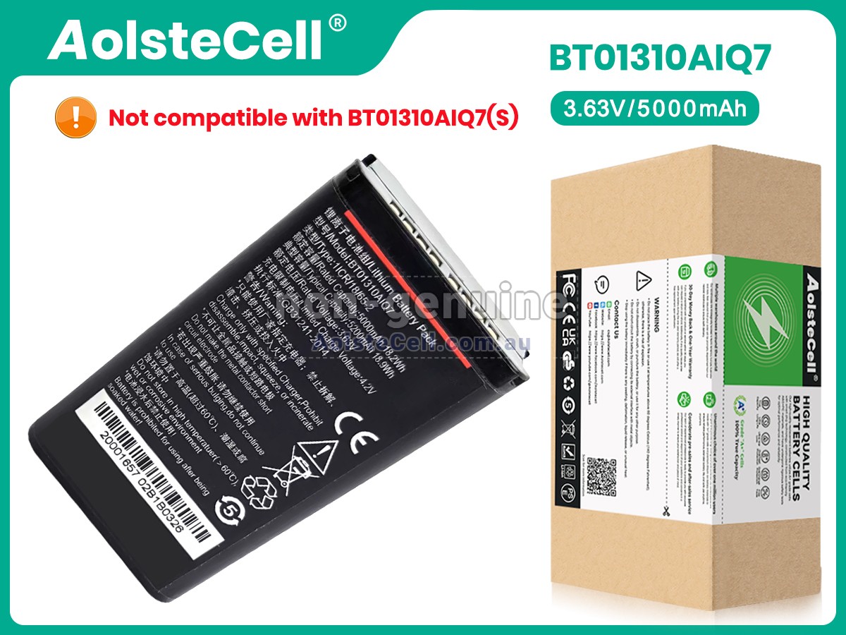 Replacement Seuic AUTOID Q7 battery