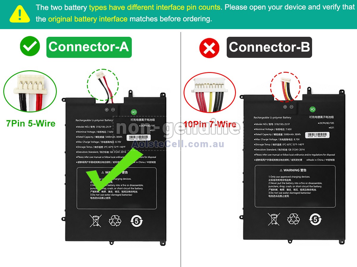 Replacement Sgin M15 PRO M15PY6NS02715 battery