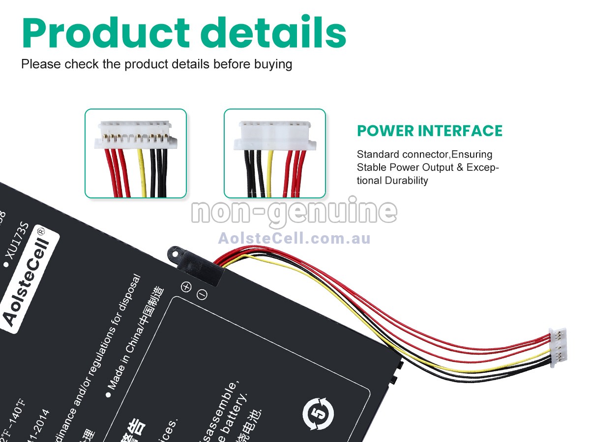 Replacement Sgin 4270138-2S1P battery