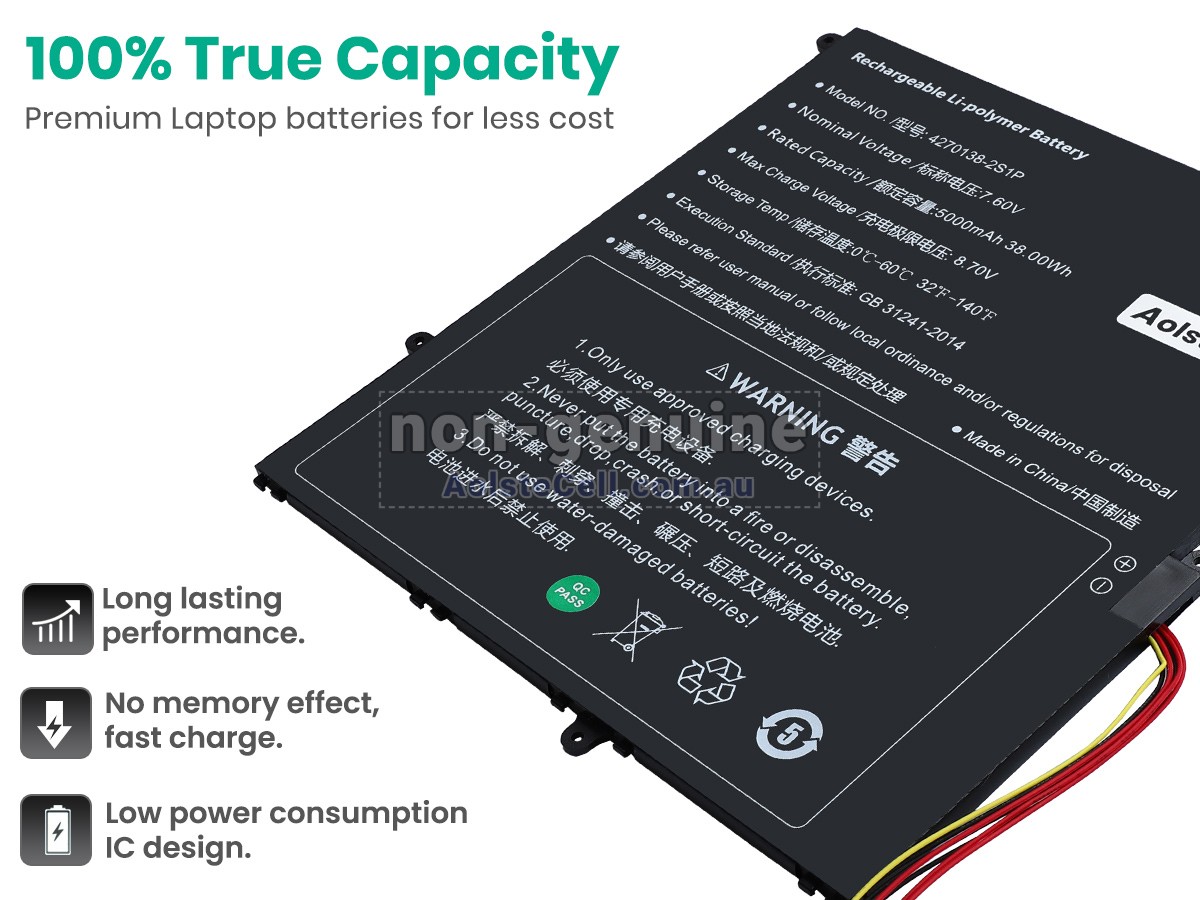 Replacement Sgin 4270138-2S1P battery