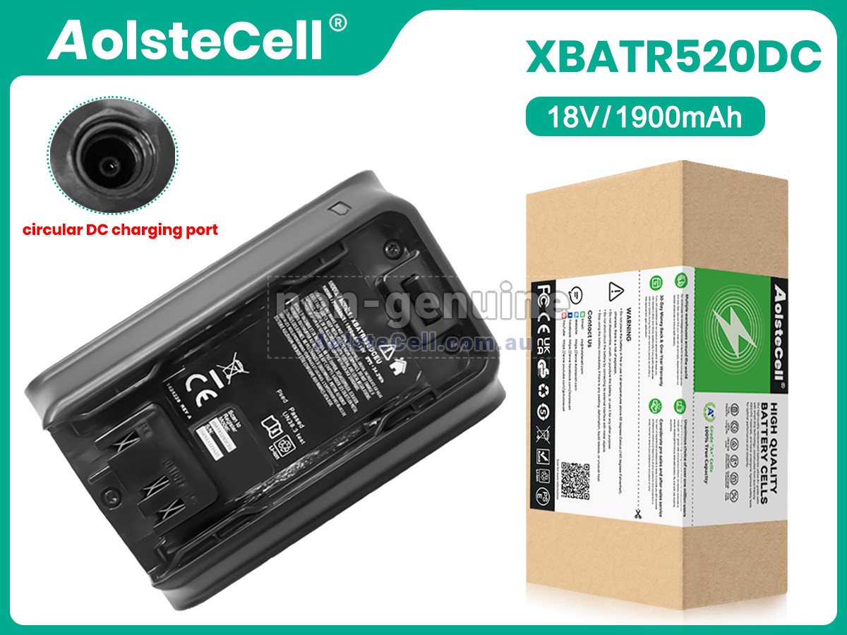 Replacement Shark XBATR520DC battery