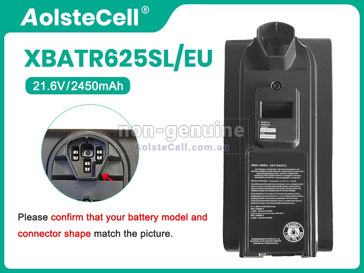 Replacement Shark IZ411 battery