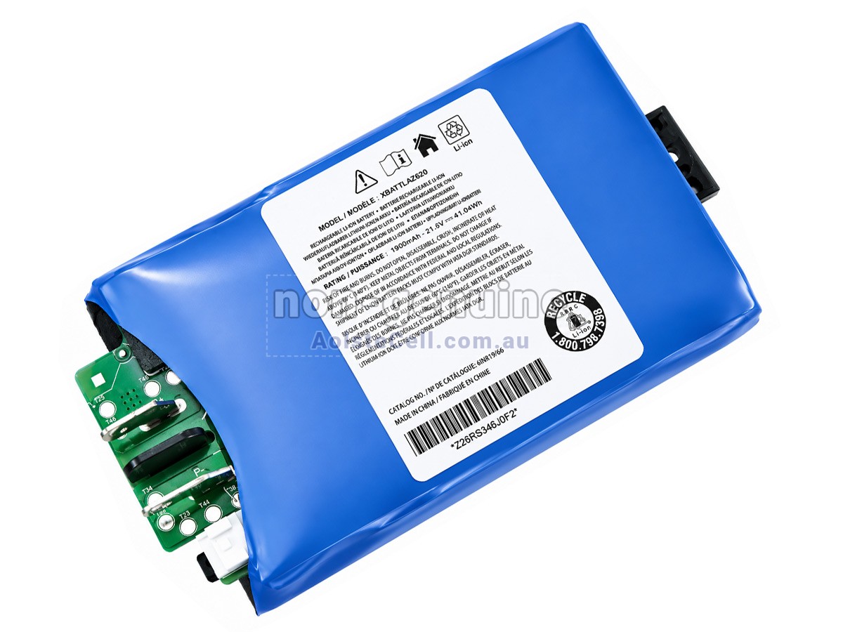 Replacement Shark XBATTLAZ620 battery