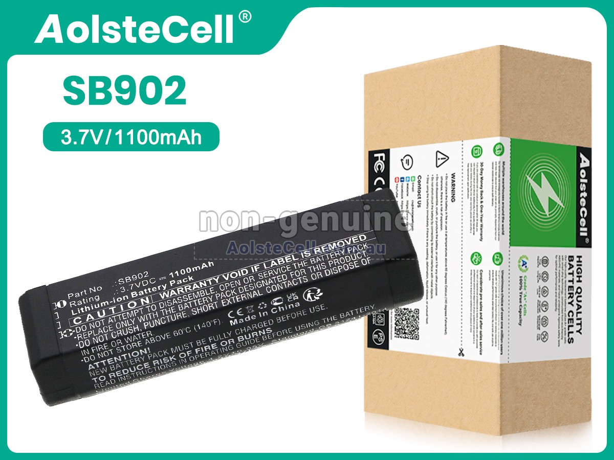 Replacement Shure SB902A battery