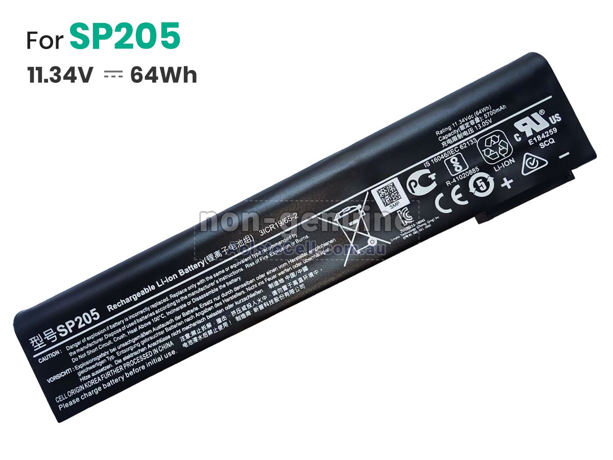 Replacement Siemens SP206 battery