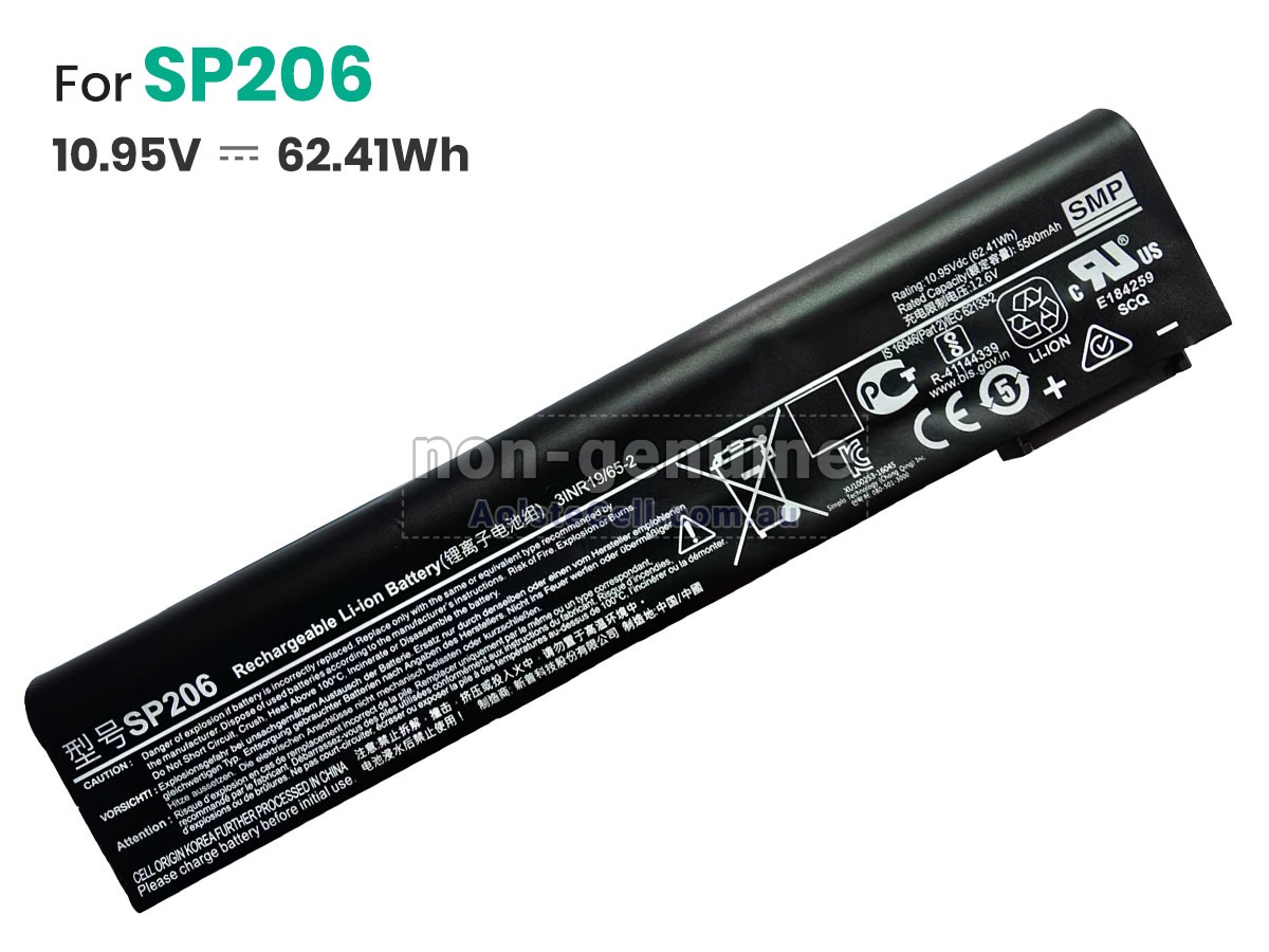 Replacement Siemens SP206 battery