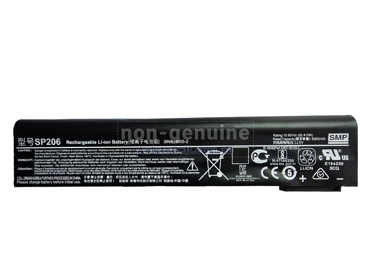 Replacement Siemens SP206 battery