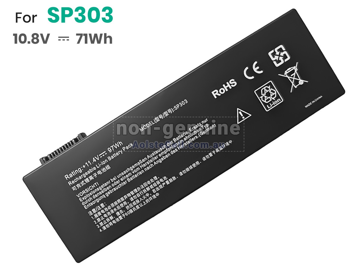 Replacement Siemens PG M3 battery