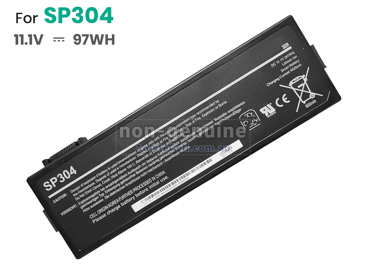 Replacement Siemens SP304 battery