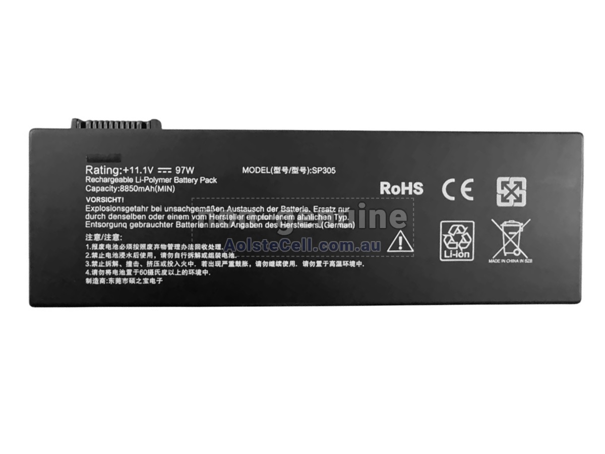 Replacement Siemens PG M5 battery