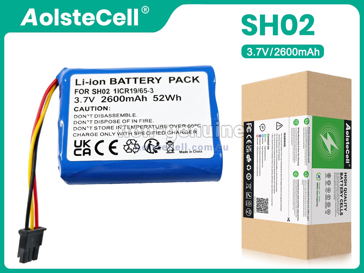 Replacement Simplehuman SH02 battery