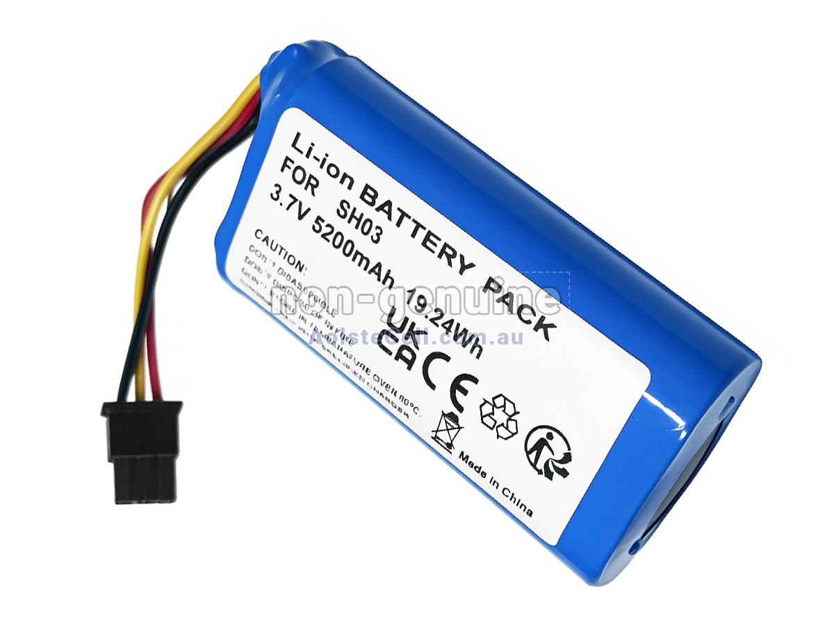 Replacement Simplehuman MIRROR SH1S2P battery