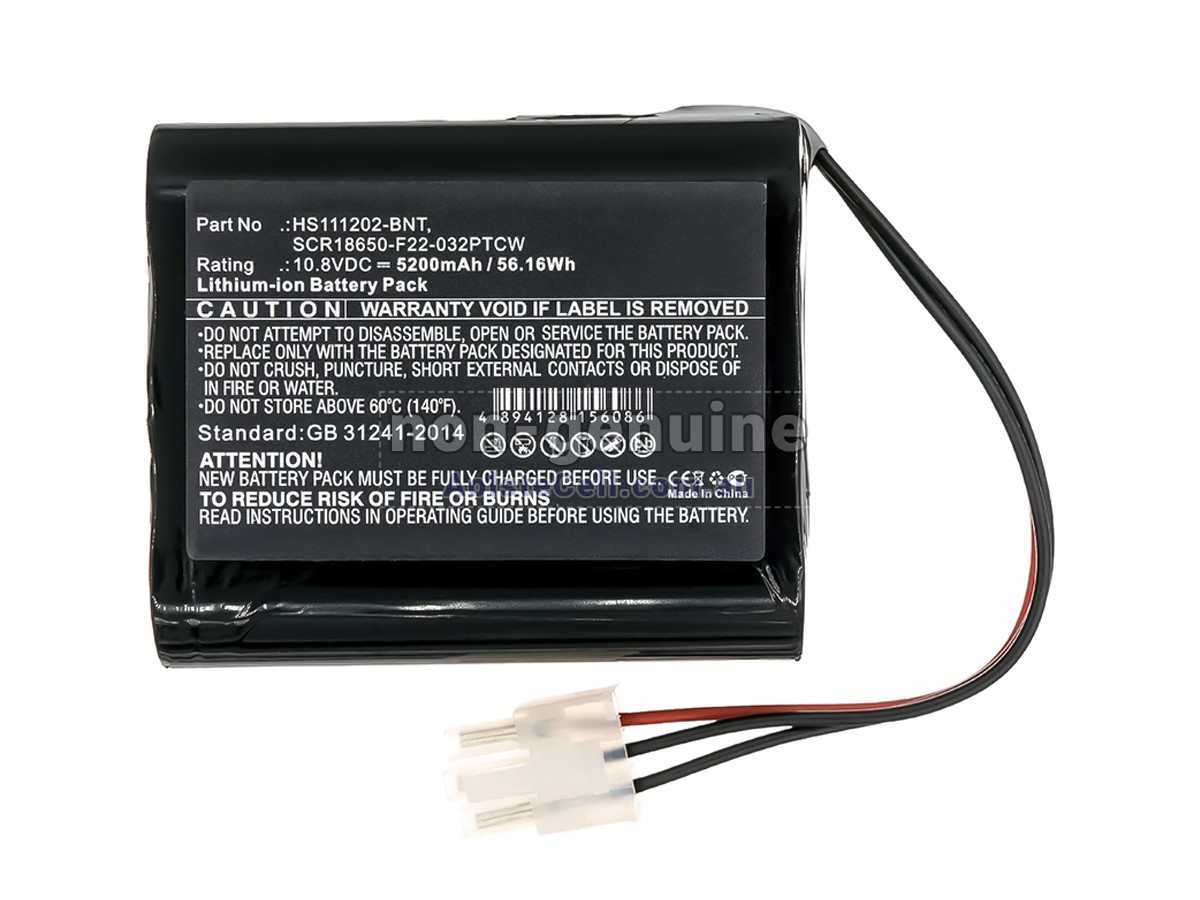 Replacement Smiths 80025B1 battery