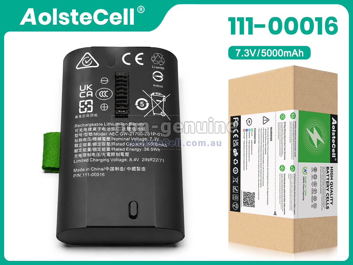 Replacement Sonos AEC GW-21700-2S1P-01 battery