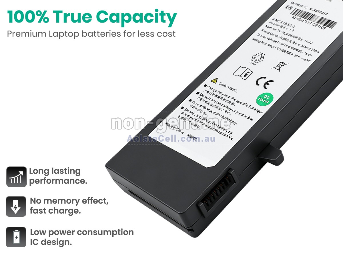 Replacement Sonoscape KL4S2P31B battery