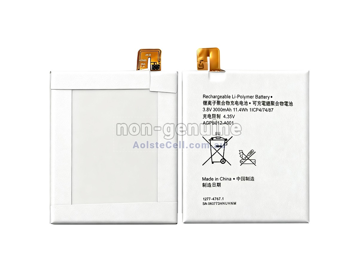 Replacement Sony D5303 battery