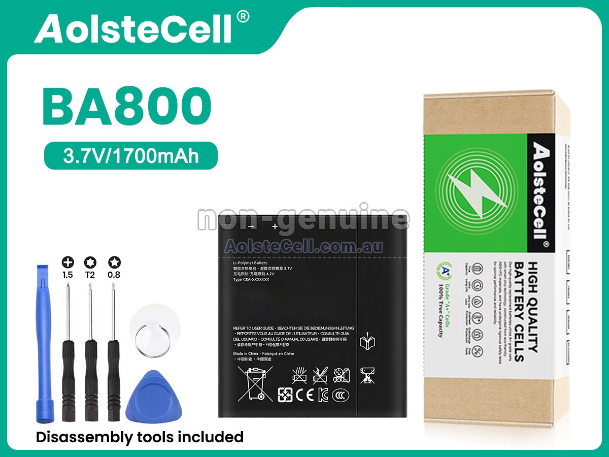 Replacement Sony BA800 battery