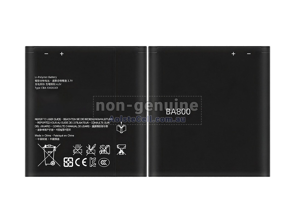 Replacement Sony BA800 battery