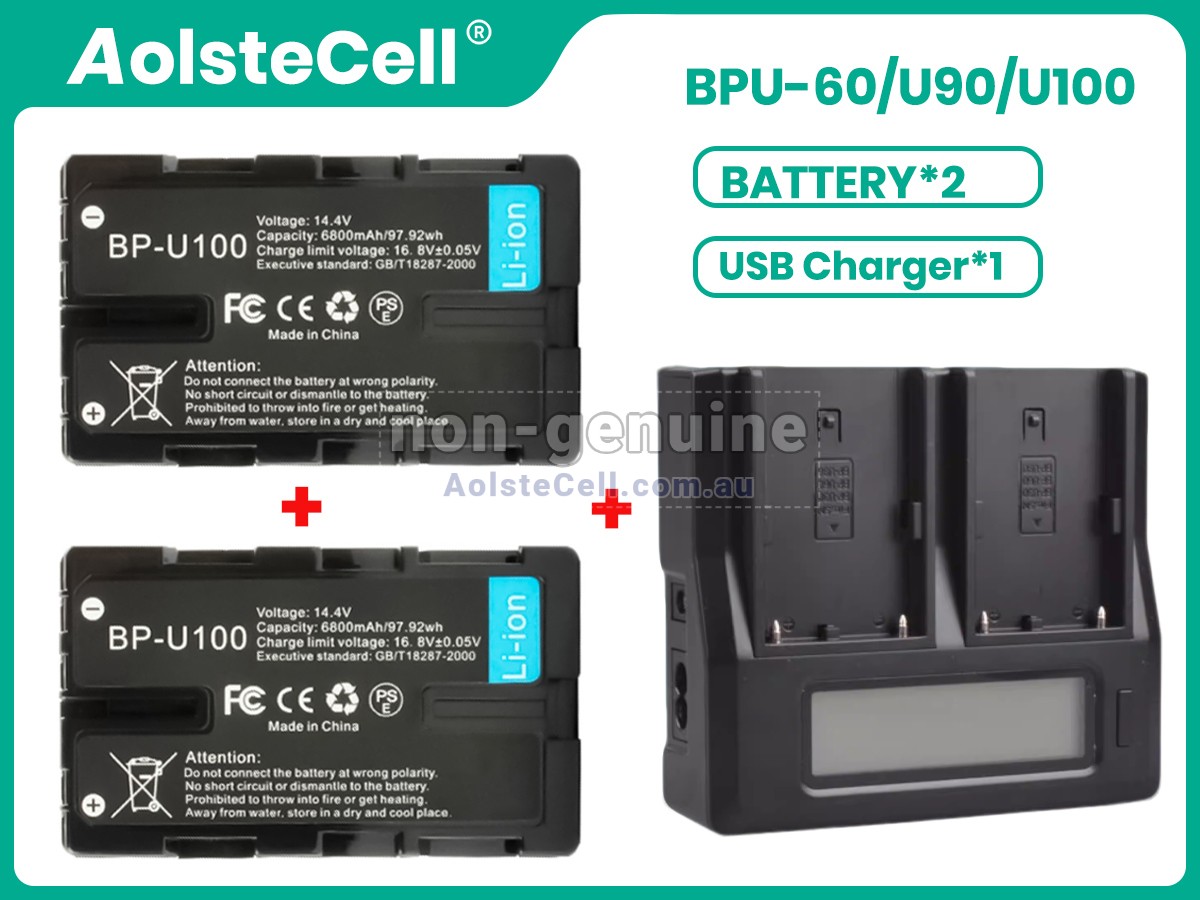 Replacement Sony BP-U90 battery